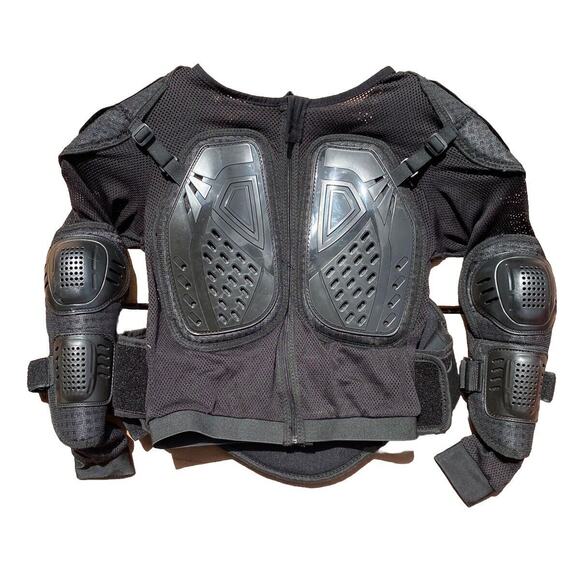 BILT Fall Protection Armour Jacket Motorcycle Small Padded Front Back Elbow - Picture 2 of 7